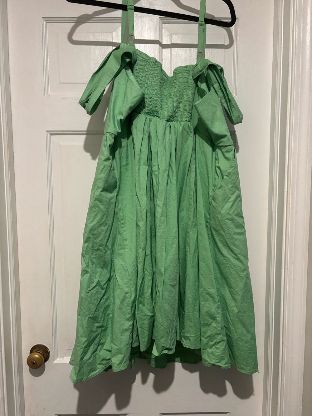 Disney Tinkerbell Mint Green Spaghetti Strap Casual Dress - Picture 3 of 3